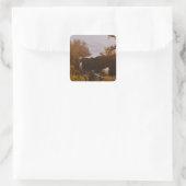 Samuel H. Boardman, Oregon-Küste Quadratischer Aufkleber (Tasche)