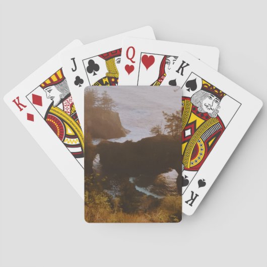Samuel H. Boardman, Oregon-Küste  Spielkarten (Rückseite)