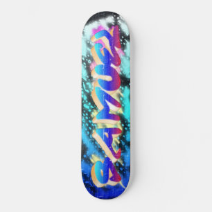 SAMUEL - individuelles Graffiti-Skateboard Skateboard