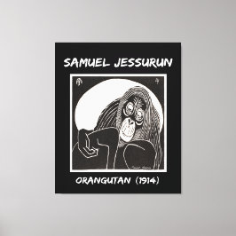 Samuel Jessurun Orangutan (1914) Leinwanddruck