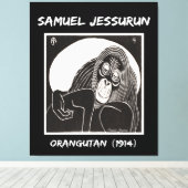 Samuel Jessurun Orangutan (1914) Leinwanddruck (Insitu (Holzboden))