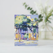 Samuel John Peploe Veules-les-Rose Postkarte (Stehend Vorderseite)