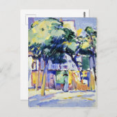 Samuel John Peploe Veules-les-Rose Postkarte (Vorne/Hinten)