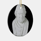 Samuel Johnson (1709-84) 1777 (Gips) Keramikornament (Rechts)