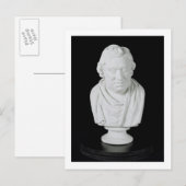 Samuel Johnson (1709-84) 1777 (Gips) Postkarte (Vorne/Hinten)