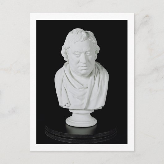 Samuel Johnson (1709-84) 1777 (Gips) Postkarte (Vorderseite)