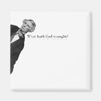 Samuel Morse Code Meme - Was hat Gott geschafft?