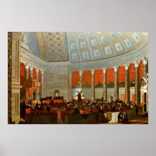 Samuel Morse, das Repräsentantenhaus Poster (Vorne)