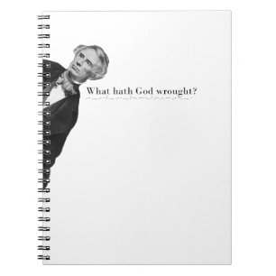 Samuel Morse - Die Botschaft, die verhehlt wird Notizblock