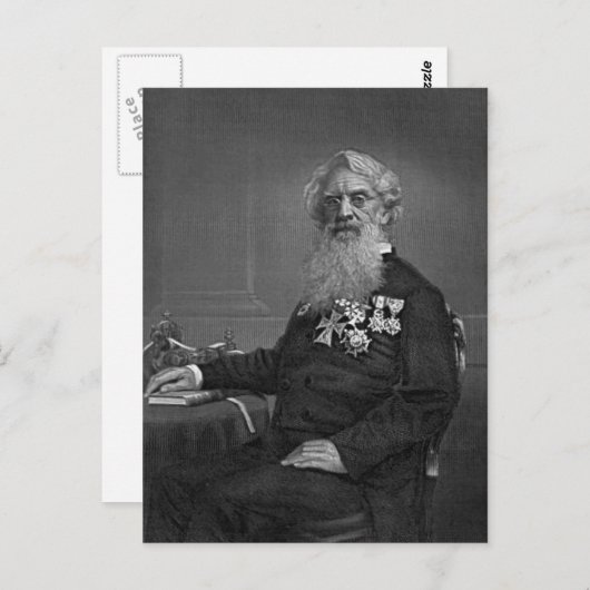 Samuel Morse Postkarte (Vorne/Hinten)