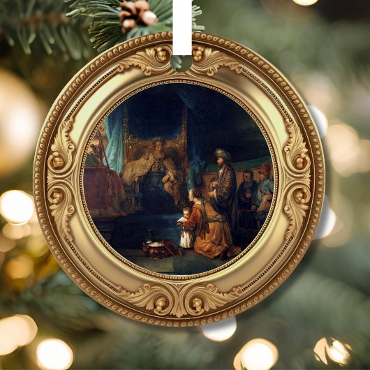 Samuel Old Testament Advent Jesse Tree Ornament Aus Metall