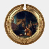 Samuel Old Testament Advent Jesse Tree Ornament Aus Metall (Vorderseite)