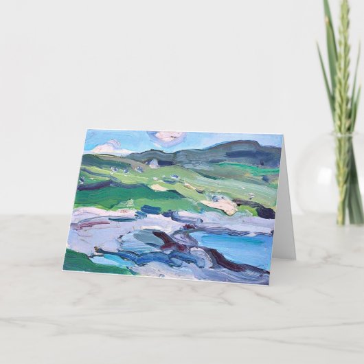 Samuel Peploe beliebtes Kunstwerk, Barra Karte (Vorderseite)