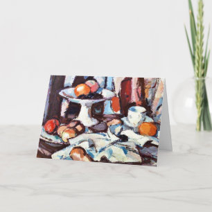 Samuel Peploe Malerei, Stillleben mit Obst Karte