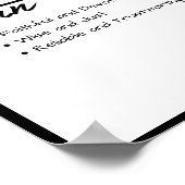 Samuel, Personalisierter Name des Jungen Poster (Ecke)