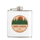 Samuel R. McKelvie National Forest Flachmann (Vorderseite)