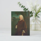 Samuel Richardson, 1747 Postkarte (Stehend Vorderseite)