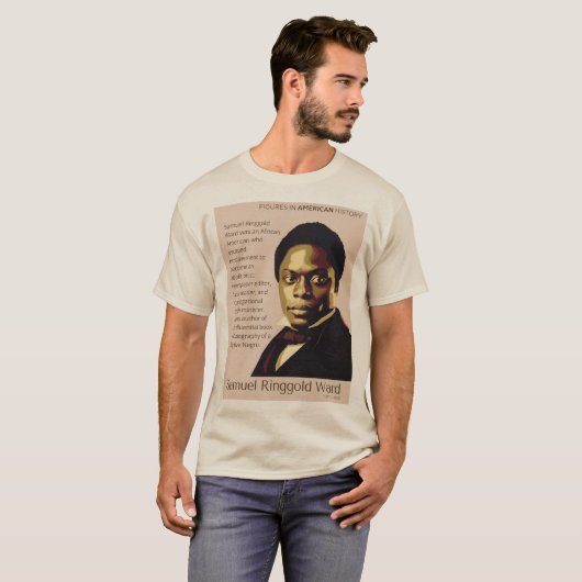 Samuel Ringgold Ward - Figuren in der amerikanisch T-Shirt (Vorne ganz)