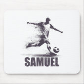 Samuel Soccer Boys Personalized First Name Samuel  Mousepad (Vorne)