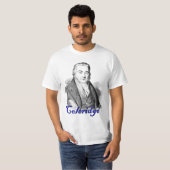 Samuel Taylor Coleridge-Ätzung T-Shirt (Vorne ganz)