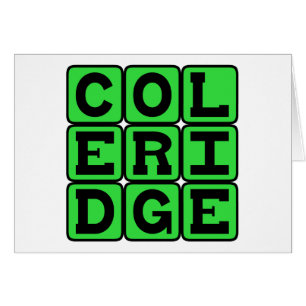 Samuel Taylor Coleridge, englischer Dichter