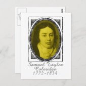 Samuel Taylor Coleridge Postkarte (Vorne/Hinten)