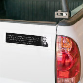 Samuel Ullman - niemand wächst bloß durch… alt Autoaufkleber (Auf Lkw)