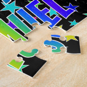 "SAMUEL" Vorname, Spaß "GLÜCKLICHER GEBURTSTAG" Puzzle (Seite)