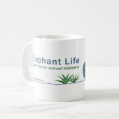 Samui Elephant Haven Tasse (Vorderseite Links)