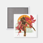 Samurai6 Magnet (Vorderseite/Rückseite)