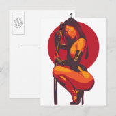 Samurai 11 postkarte (Vorne/Hinten)