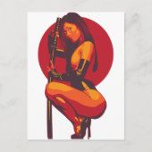 Samurai 11 postkarte (Vorderseite)