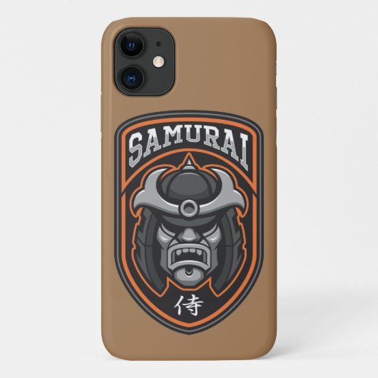 Samurai Abzeichen Case-Mate iPhone Hülle (Rückseite)