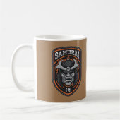 Samurai Abzeichen Kaffeetasse (Links)