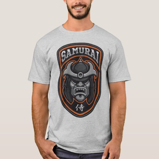 Samurai Abzeichen T-Shirt (Vorderseite)