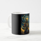Samurai Angry , Horror, Kampf, Funny Kaffeetasse (Vorderseite Links)