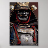 Samurai Armor Artwork Poster Wall Art Cards drucke (Vorne)