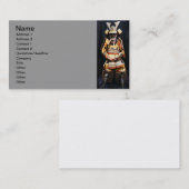 Samurai Armor Business Card Visitenkarte (Vorne/Hinten)