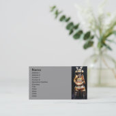 Samurai Armor Business Card Visitenkarte (Stehend Vorderseite)
