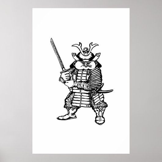 SAMURAI ART POSTER (Vorne)