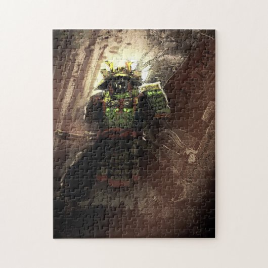samurai art puzzle (Vertikal)