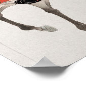 Samurai auf Pferd Poster (Ecke)