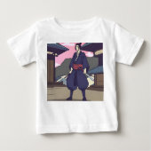 Samurai Baby T-shirt (Vorderseite)