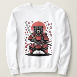 Samurai-Bär Basic Sweatshirt