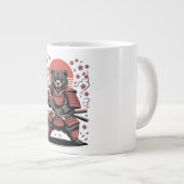Samurai-Bär-Spezialtasse Jumbo-Tasse (Vorderseite Rechts)