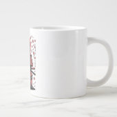 Samurai-Bär-Spezialtasse Jumbo-Tasse (Rechts)