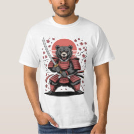 Samurai-Bär-T-Shirt T-Shirt