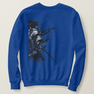 Samurai Basic Sweatshirt - Japanisches Kanji 侍 War