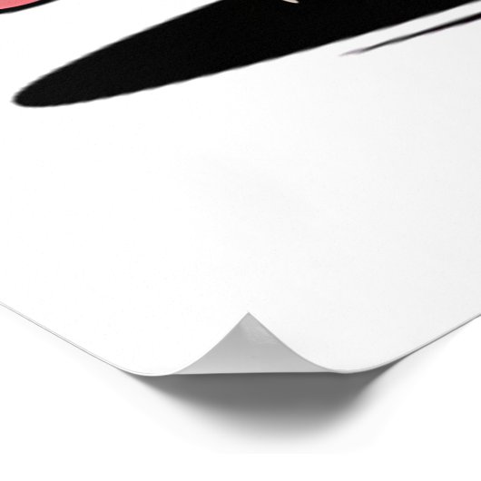 Samurai Bear Poster (Ecke)