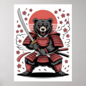 Samurai Bear Poster (Vorne)